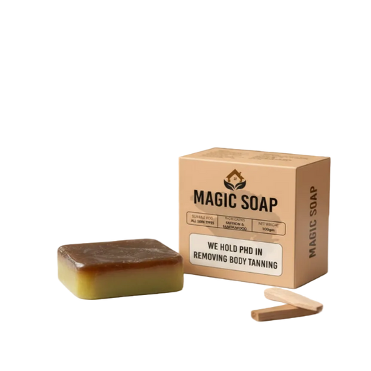 Handmade Magic Soaps For Skin Glow and Tan remover (pack of 2)